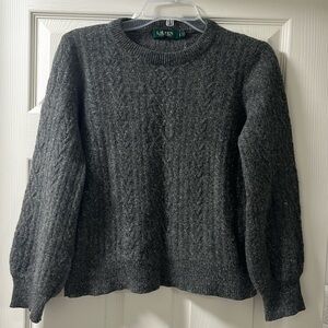 Ralph Lauren wool sweater with flare sleeves